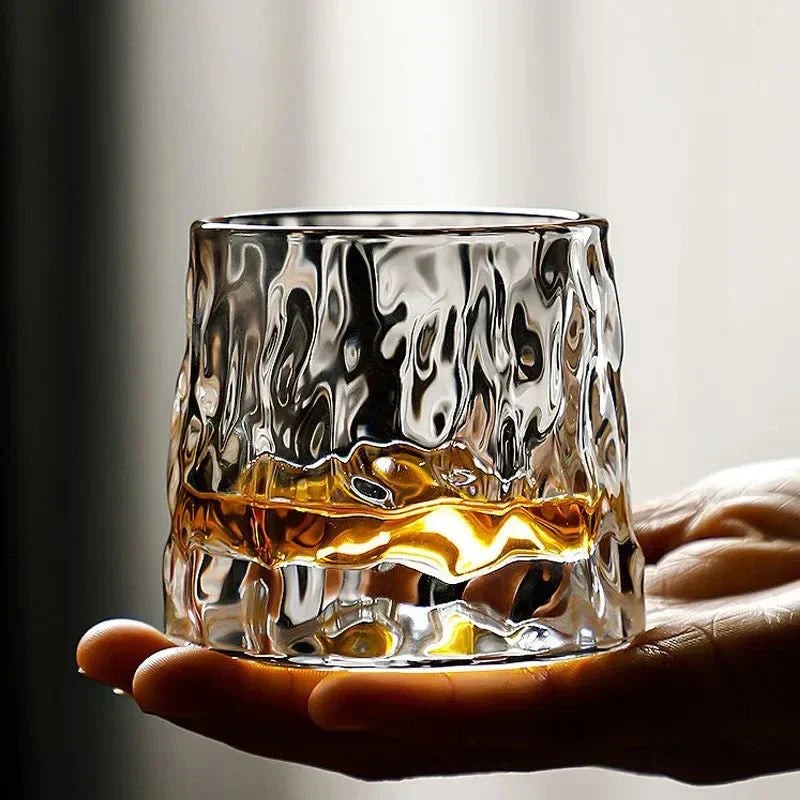 Whiskyglas - Texturerat Mönster